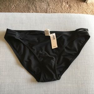 Old Navy black bikini swim bottoms